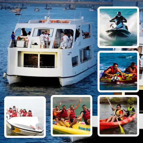 Adventure boat party in goa