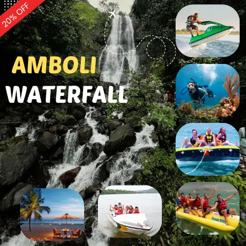 Amboli waterfall in goa